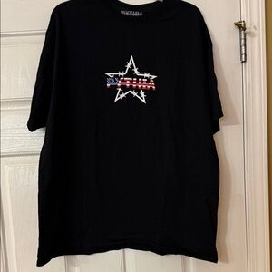 Black Graphic T-Shirt for Men